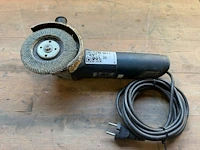 Elektrische haakse slijper, bosch professional, gws 10-125, donkerblauw/zwart, m14 | met lamellenschijf