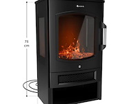 Elektrische haard 1800 w incl. vlameffect - afbeelding 7 van  7