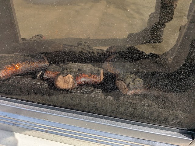 Elektrische haard met schouw - afbeelding 2 van  10