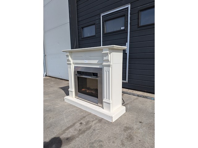Elektrische haard met schouw - afbeelding 3 van  10