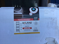 Elektrische handdoekdroger 160x50 cm, belrad, begm1600500, gunmetal - afbeelding 3 van  4
