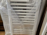 Elektrische handdoekradiator, comfort line, wit, 860x400