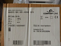 Elektrische handdoekradiator, comfort line, wit, 860x400 - afbeelding 4 van  4