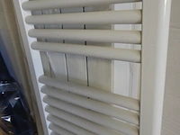 Elektrische handdoekradiator, drl, claudia, wit, 1411x400 - afbeelding 2 van  4