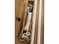 Elektrische handdoekradiator instamat, robina el, wit - afbeelding 4 van  9
