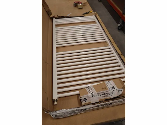 Elektrische handdoekradiator instamat, robina el, wit - afbeelding 5 van  9
