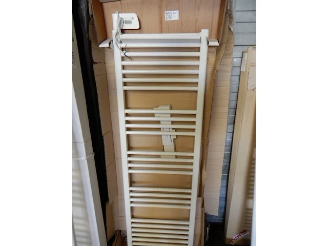 Elektrische handdoekradiator, radson, wit, 1540x500 - afbeelding 1 van  3