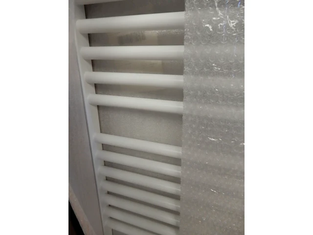 Elektrische handdoekradiator, vasco, bathline bb-el, wit, 1714x500 - afbeelding 2 van  3