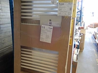 Elektrische handdoekradiator, vasco, iris, wit, 1836x750