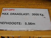 Elektrische heftruck daewoo classic b30s-2. hefvermogen 3 ton. hefhoogte 556 cm. draaiuren 10.825 uur. bouw... - afbeelding 4 van  7