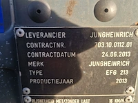 Elektrische heftruck, jungheinrich, efg 213, 2013 - afbeelding 19 van  19