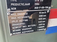 Elektrische heftruck, jungheinrich, efg 213n, 2004 - afbeelding 11 van  26