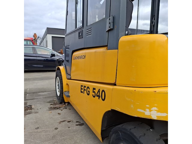 Elektrische heftruck, jungheinrich, efg 540, 2005 - afbeelding 8 van  24