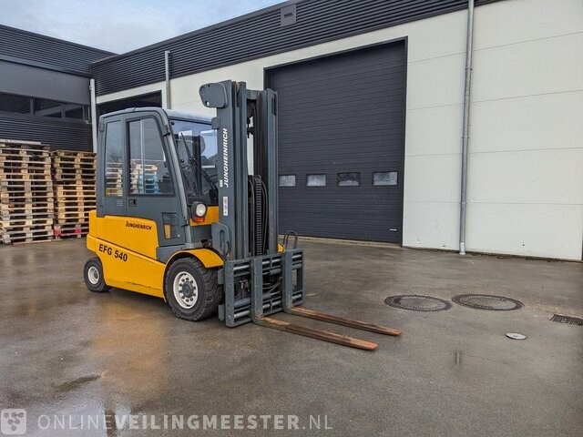 Elektrische heftruck, jungheinrich, efg 540, 2005 - afbeelding 1 van  24