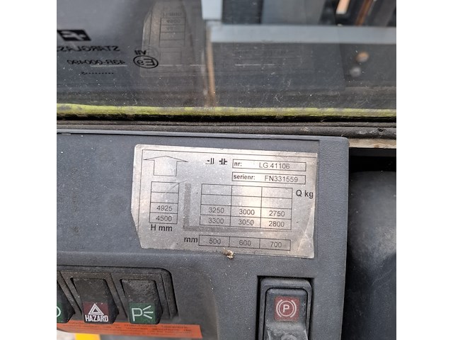 Elektrische heftruck, jungheinrich, efg 540, 2005 - afbeelding 17 van  24