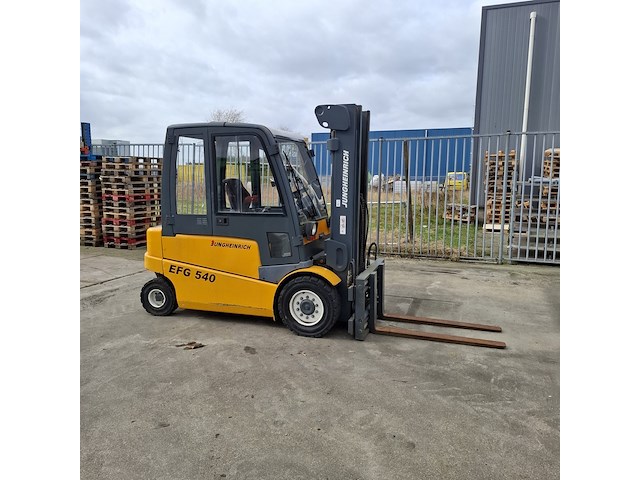 Elektrische heftruck, jungheinrich, efg 540, 2005 - afbeelding 12 van  24