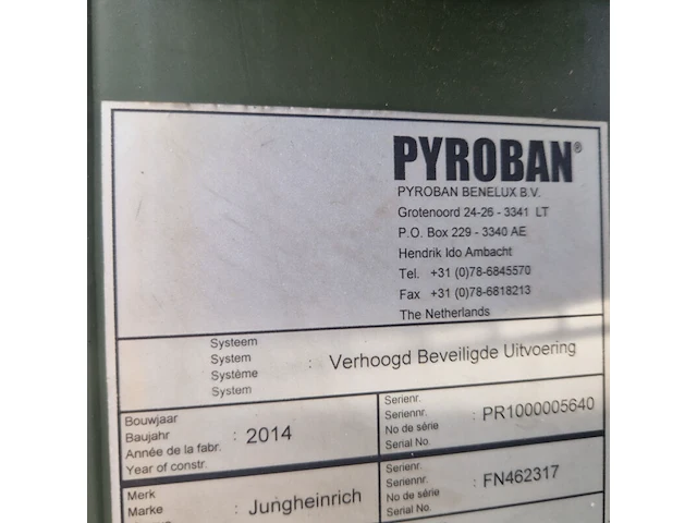 Elektrische heftruck, jungheinrich, efg 550, 2013 - afbeelding 11 van  33