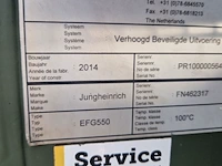 Elektrische heftruck, jungheinrich, efg 550, 2013 - afbeelding 13 van  33