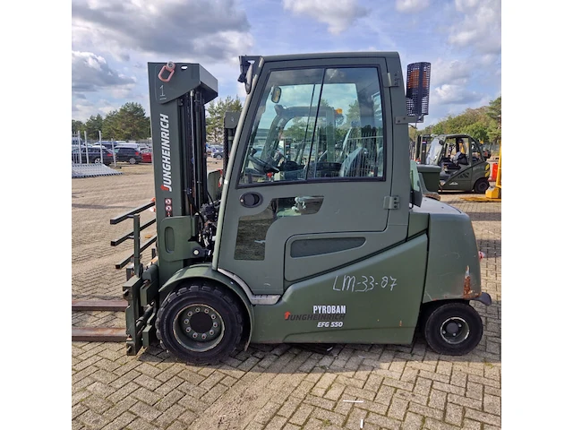 Elektrische heftruck, jungheinrich, efg 550, 2013 - afbeelding 12 van  33