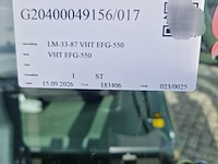 Elektrische heftruck, jungheinrich, efg 550, 2013 - afbeelding 27 van  33