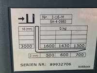 Elektrische heftruck, jungheinrich, efg-df16, 2003 - afbeelding 6 van  33