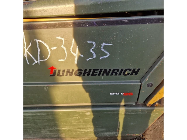 Elektrische heftruck, jungheinrich, efg-v 25, 1999 - afbeelding 2 van  23