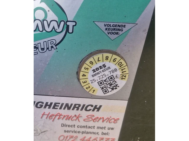 Elektrische heftruck, jungheinrich, efgv-25, 1998 - afbeelding 16 van  34