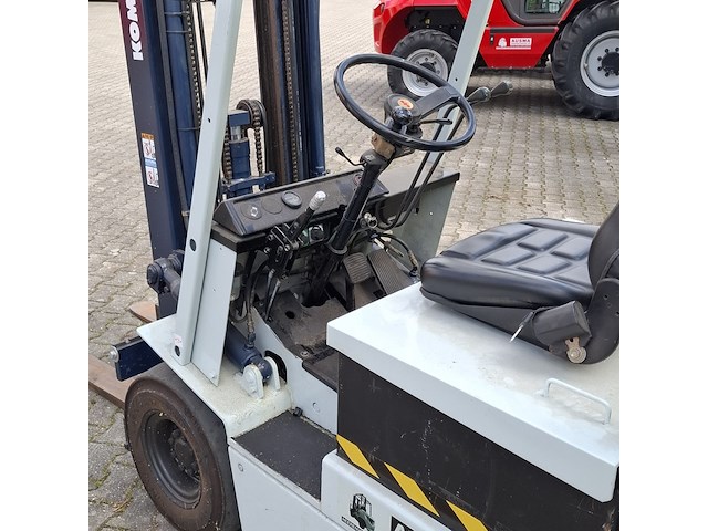 Elektrische heftruck, komatsu, fb15-5, grijs/blauw, 1993 - afbeelding 9 van  37