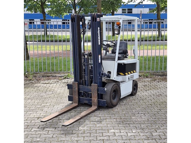 Elektrische heftruck, komatsu, fb15-5, grijs/blauw, 1993 - afbeelding 1 van  37