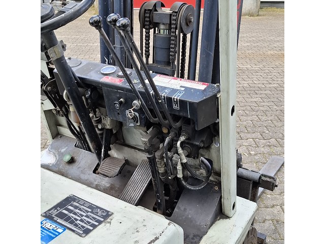 Elektrische heftruck, komatsu, fb15m2, grijs/blauw, 1992 - afbeelding 9 van  39