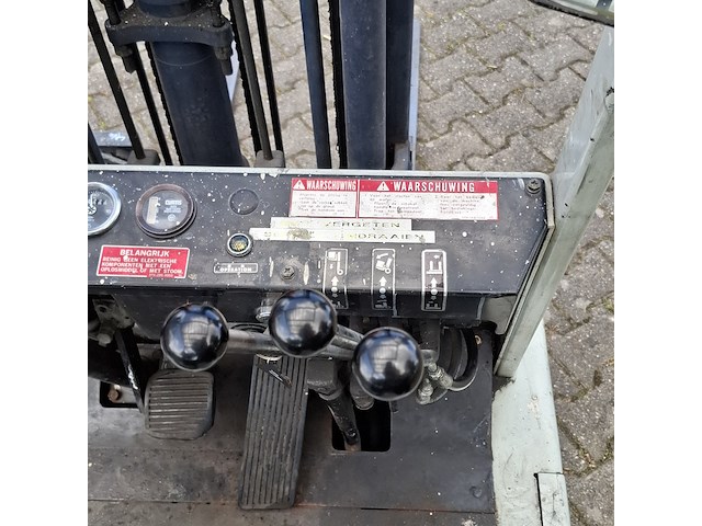 Elektrische heftruck, komatsu, fb15m2, grijs/blauw, 1992 - afbeelding 10 van  39