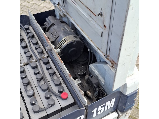 Elektrische heftruck, komatsu, fb15m2, grijs/blauw, 1992 - afbeelding 14 van  39