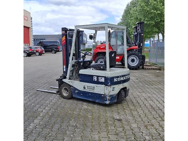 Elektrische heftruck, komatsu, fb15m2, grijs/blauw, 1992 - afbeelding 23 van  39