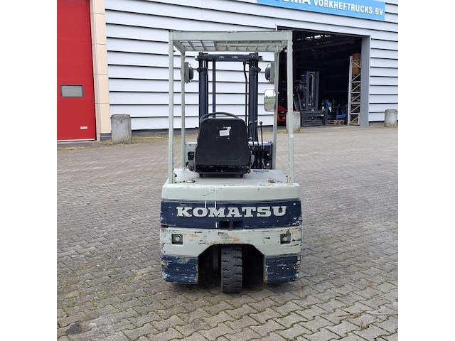 Elektrische heftruck, komatsu, fb15m2, grijs/blauw, 1992 - afbeelding 34 van  39