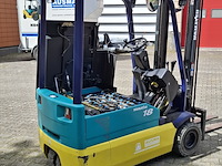 Elektrische heftruck, komatsu, fb18m-2r, geel/groen/blauw, 2003 - afbeelding 11 van  38