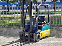 Elektrische heftruck, komatsu, fb18m-2r, geel/groen/blauw, 2003 - afbeelding 1 van  38