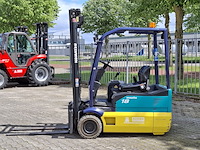 Elektrische heftruck, komatsu, fb18m-2r, geel/groen/blauw, 2003 - afbeelding 12 van  38