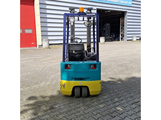 Elektrische heftruck, komatsu, fb18m-2r, geel/groen/blauw, 2003 - afbeelding 33 van  38