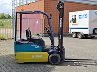 Elektrische heftruck, komatsu, fb18m-2r, geel/groen/blauw, 2003 - afbeelding 35 van  38