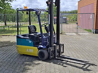 Elektrische heftruck, komatsu, fb18m-2r, geel/groen/blauw, 2003 - afbeelding 36 van  38