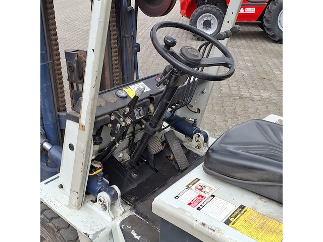 Elektrische heftruck, komatsu, fb20-3, grijs, 1990 - afbeelding 3 van  40