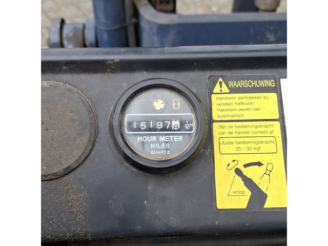 Elektrische heftruck, komatsu, fb20-3, grijs, 1990 - afbeelding 8 van  40
