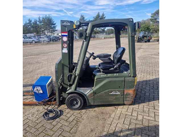 Elektrische heftruck, linde, e14-01, 2008 - afbeelding 12 van  35