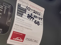 Elektrische heftruck, linde, e14, 2008 - afbeelding 21 van  29