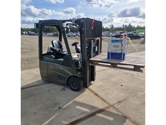 Elektrische heftruck, linde, e14, 2008 - afbeelding 21 van  24