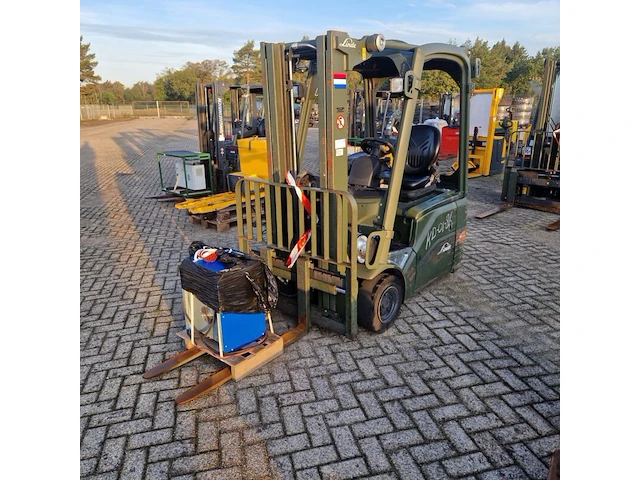 Elektrische heftruck, linde, e14, 2008 - afbeelding 1 van  26