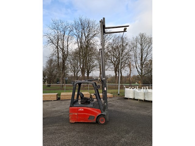 Elektrische heftruck, linde, e16-01, 2008 - afbeelding 1 van  23