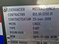Elektrische heftruck, linde, e48p, 2010 - afbeelding 4 van  37