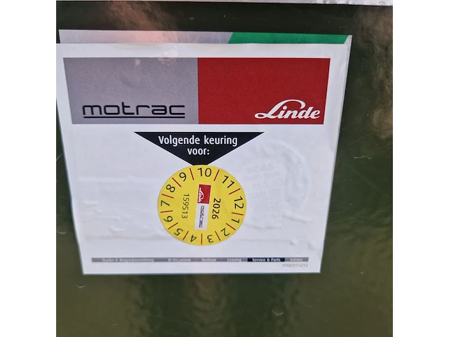 Elektrische heftruck, linde, e48p, 2010 - afbeelding 13 van  37