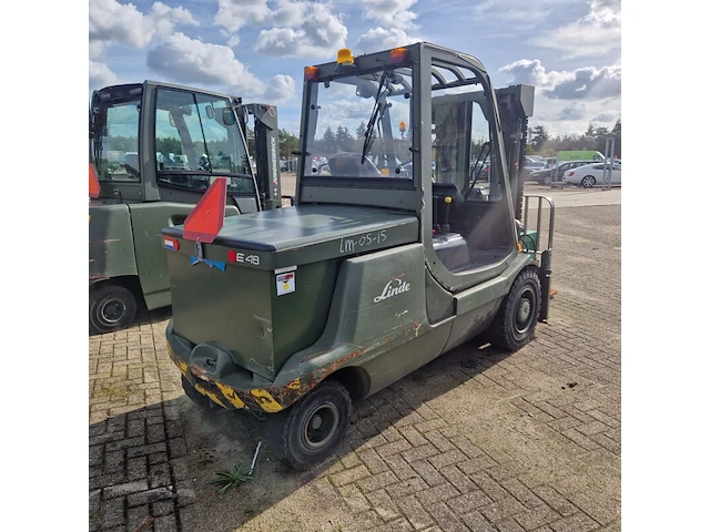 Elektrische heftruck, linde, e48p, 2010 - afbeelding 33 van  37